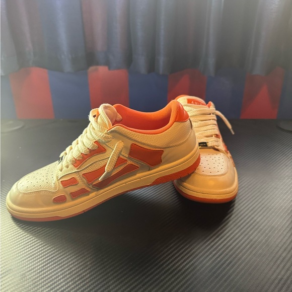 AMIRI Skel Top Low “Orange White”